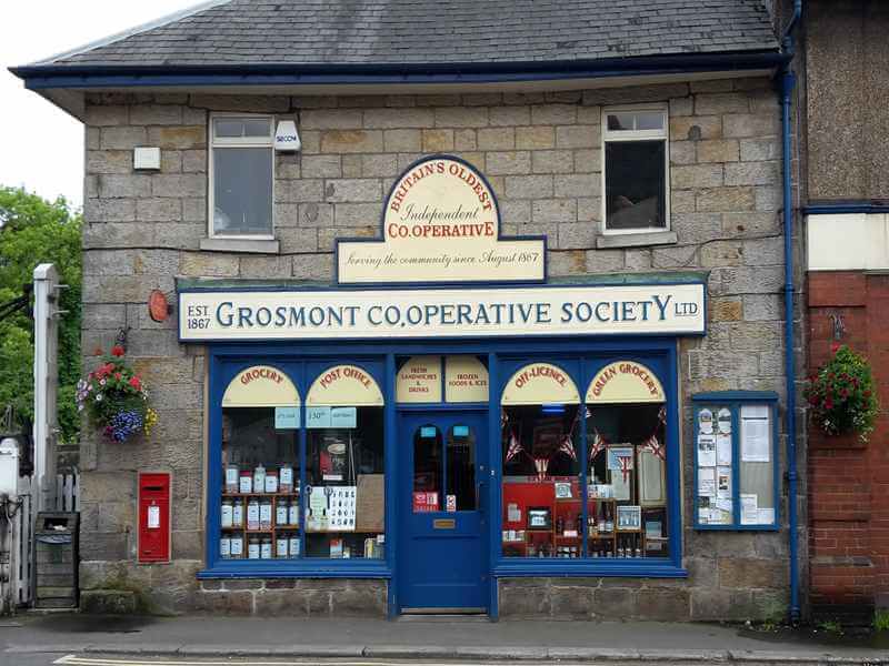 Grosmont Coop Society shop front